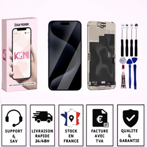 Schermo per iphone pro - per, 15