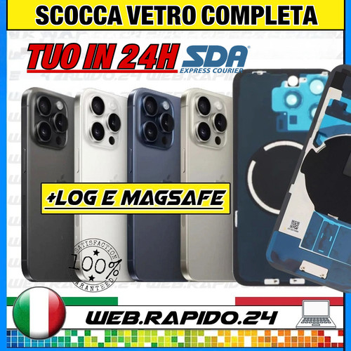 Back cover scocca posteriore - back,